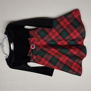 Gently used girls Holiday dress